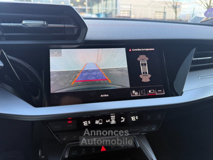 Audi A3 Limousine 15 TFSI 150 CV Mild Hybrid S Tronic7 S Line - Entretien Complet - Régulateur / Caméra de Recul /Sièges Chauff - - 23