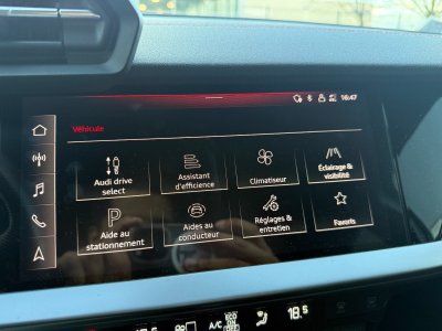 Audi A3 Limousine 15 TFSI 150 CV Mild Hybrid S Tronic7 S Line - Entretien Complet - Régulateur / Caméra de Recul /Sièges Chauff - - 25