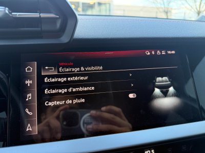 Audi A3 Limousine 15 TFSI 150 CV Mild Hybrid S Tronic7 S Line - Entretien Complet - Régulateur / Caméra de Recul /Sièges Chauff - - 26