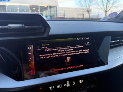 Audi A3 Limousine 15 TFSI 150 CV Mild Hybrid S Tronic7 S Line - Entretien Complet - Régulateur / Caméra de Recul /Sièges Chauff - - 32