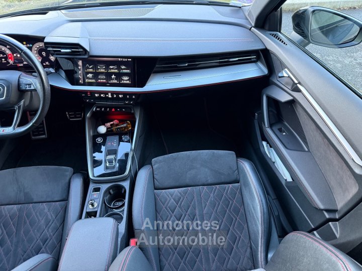 Audi A3 Limousine 15 TFSI 150 CV Mild Hybrid S Tronic7 S Line - Entretien Complet - Régulateur / Caméra de Recul /Sièges Chauff - - 52
