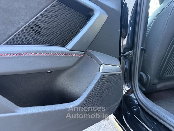 Audi A3 Limousine 15 TFSI 150 CV Mild Hybrid S Tronic7 S Line - Entretien Complet - Régulateur / Caméra de Recul /Sièges Chauff - - 53