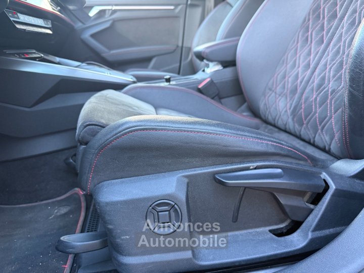 Audi A3 Limousine 15 TFSI 150 CV Mild Hybrid S Tronic7 S Line - Entretien Complet - Régulateur / Caméra de Recul /Sièges Chauff - - 54