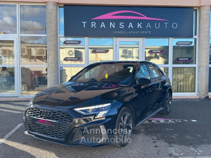 Audi A3 Sportback 30 TDI 116 S Line / Suivi d'entretient - 1