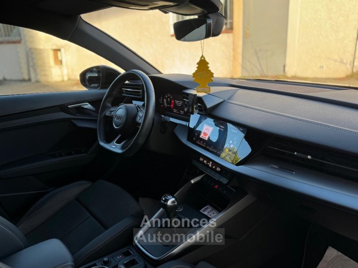 Audi A3 Sportback 30 TDI 116 S Line / Suivi d'entretient - 12