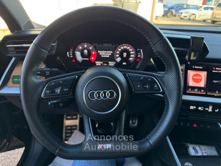 Audi A3 Sportback 30 TDI 116 S Line / Suivi d'entretient - 19