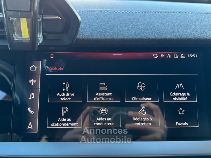 Audi A3 Sportback 30 TDI 116 S Line / Suivi d'entretient - 31