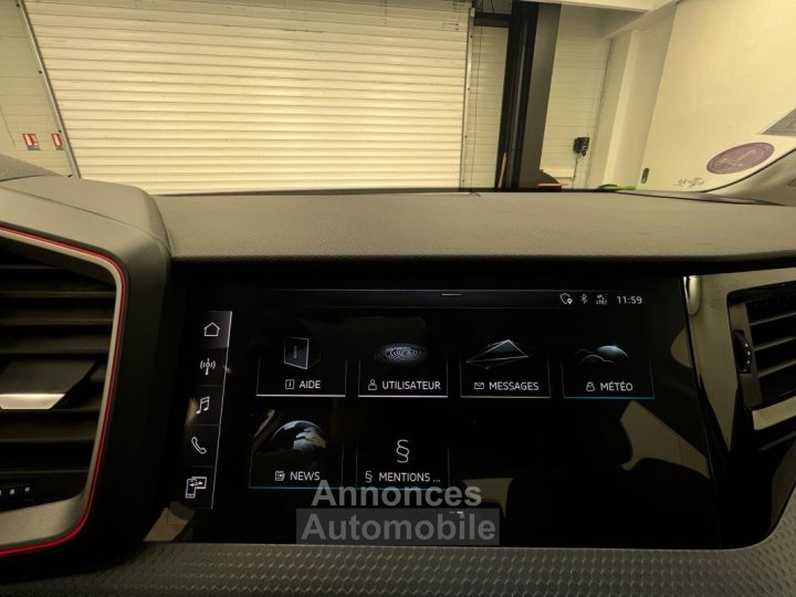 Audi A1 Sportback 35 TFSI 150 ch S tronic 7 Design Luxe - 18