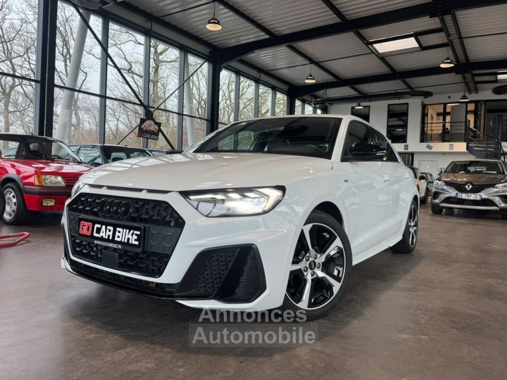 Audi A1 S-Line 35 TFSI 110CH S-tronic Garantie 6 ans Suivi Volant méplat Feux led Apple carplay Virtual 399-mois - 1