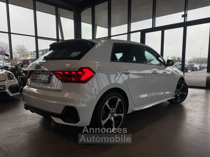 Audi A1 S-Line 35 TFSI 110CH S-tronic Garantie 6 ans Suivi Volant méplat Feux led Apple carplay Virtual 399-mois - 2
