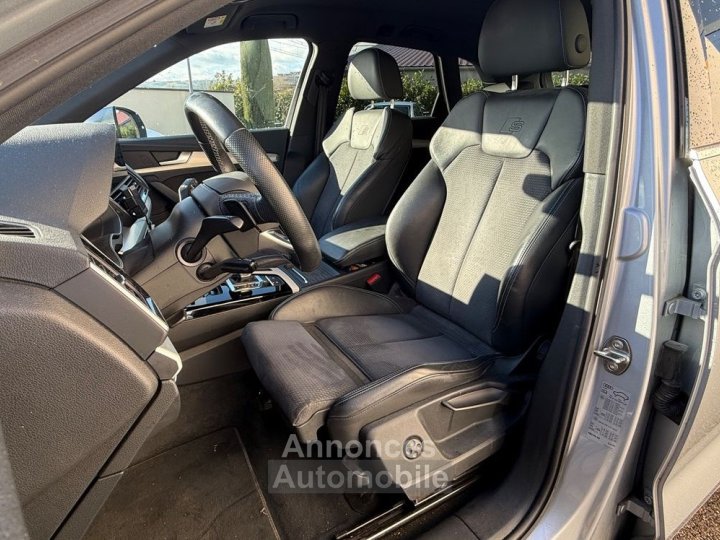 Audi Q5 20 35 tdi 163 hybrid s-line s-tronic 1&egrave;re main entretien constructeur - 13