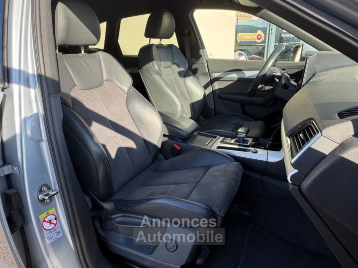 Audi Q5 20 35 tdi 163 hybrid s-line s-tronic 1&egrave;re main entretien constructeur - 16