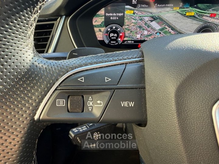 Audi Q5 20 35 tdi 163 hybrid s-line s-tronic 1&egrave;re main entretien constructeur - 28