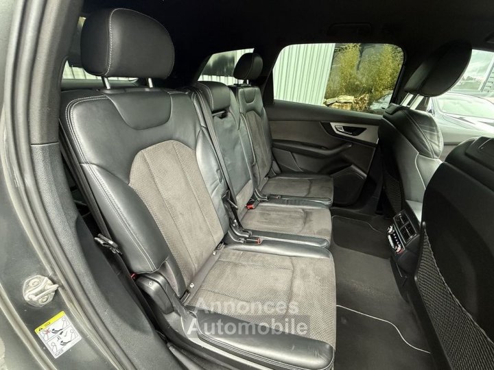 Audi Q7 30 V6 TDI 218CH ULTRA CLEAN DIESEL S LINE QUATTRO TIPTRONIC 7 PLACES - 6