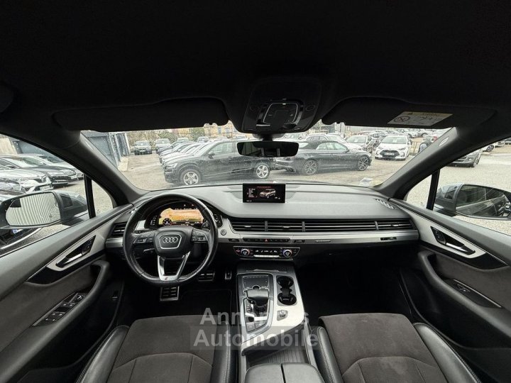 Audi Q7 30 V6 TDI 218CH ULTRA CLEAN DIESEL S LINE QUATTRO TIPTRONIC 7 PLACES - 10