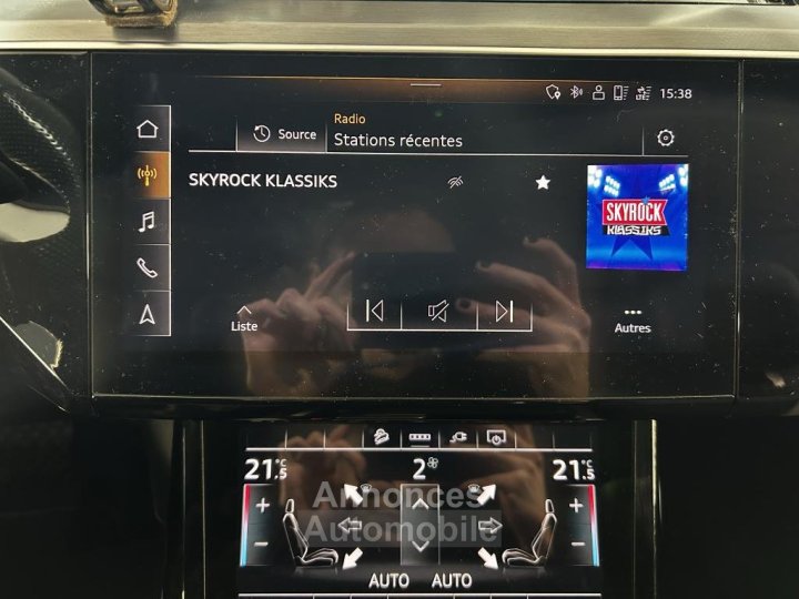 Audi e-tron Q8 Sportback Quattro 55 - 408 CH SPORTBACK S-Line - 37