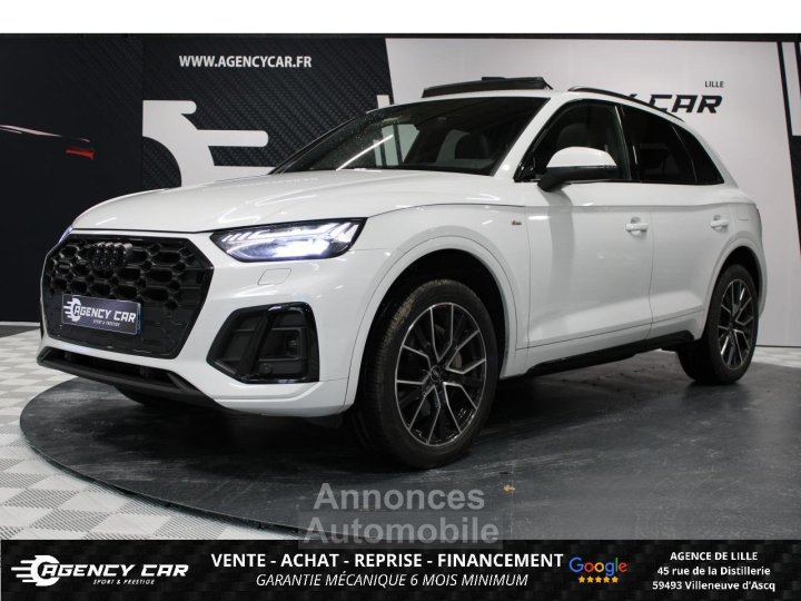 Audi Q5 Quattro 20 50 TFSIe 299 BV S-Tronic S line 1ère Main Suivi - 1