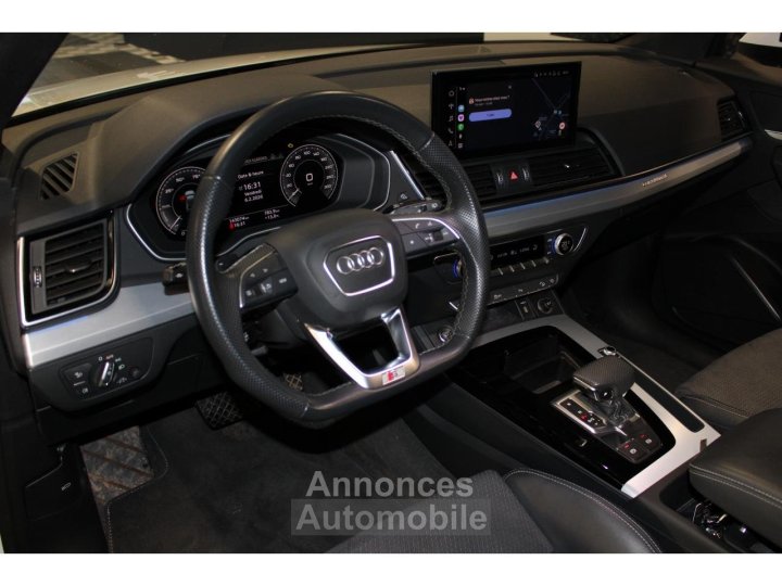 Audi Q5 Quattro 20 50 TFSIe 299 BV S-Tronic S line 1ère Main Suivi - 8