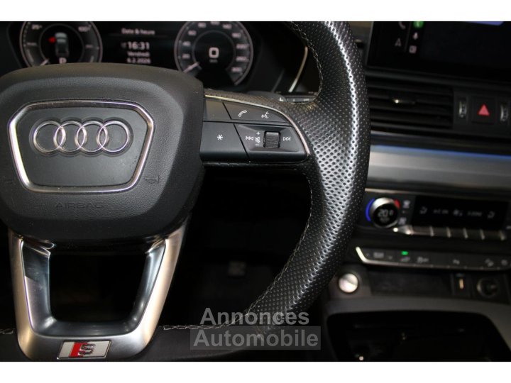 Audi Q5 Quattro 20 50 TFSIe 299 BV S-Tronic S line 1ère Main Suivi - 17