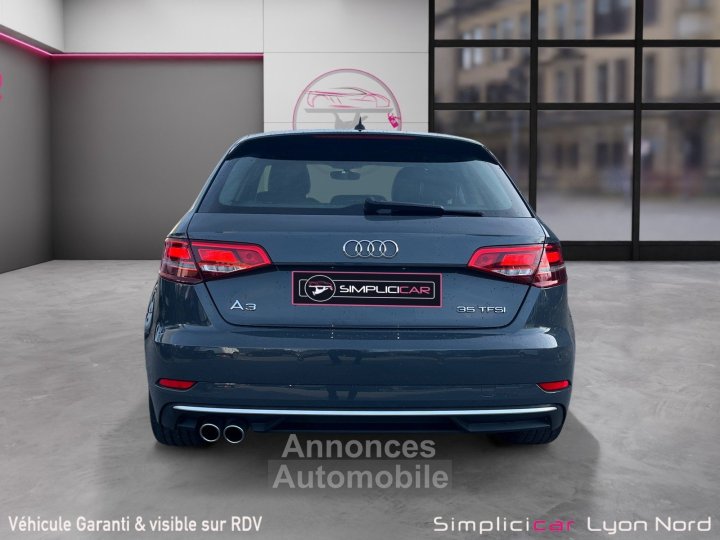 Audi A3 Sportback 35 TFSI CoD 150 Sport Faible Kms Suivi complet Garantie 12 mois - 7