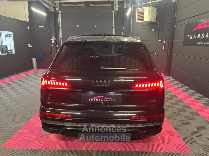 Audi Q7 55 TFSI 341 Tiptronic 8 Quattro S line / TOIT OUVRANT / CAMERA 360 / 57 000 KM / TVA RECUPERABLE - 4