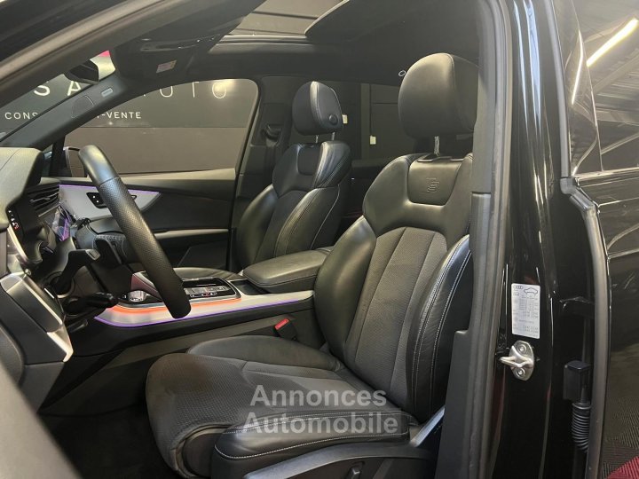 Audi Q7 55 TFSI 341 Tiptronic 8 Quattro S line / TOIT OUVRANT / CAMERA 360 / 57 000 KM / TVA RECUPERABLE - 13