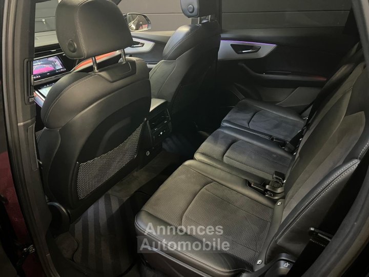 Audi Q7 55 TFSI 341 Tiptronic 8 Quattro S line / TOIT OUVRANT / CAMERA 360 / 57 000 KM / TVA RECUPERABLE - 17