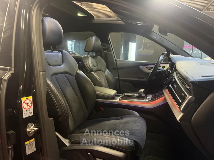 Audi Q7 55 TFSI 341 Tiptronic 8 Quattro S line / TOIT OUVRANT / CAMERA 360 / 57 000 KM / TVA RECUPERABLE - 21
