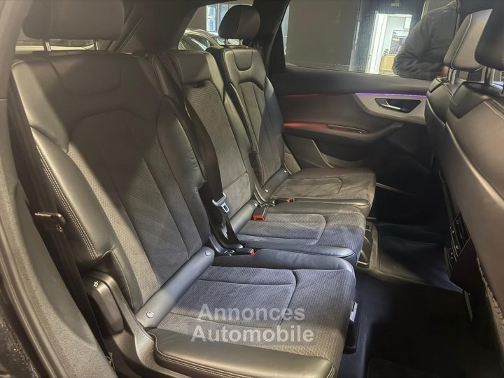 Audi Q7 55 TFSI 341 Tiptronic 8 Quattro S line / TOIT OUVRANT / CAMERA 360 / 57 000 KM / TVA RECUPERABLE - 24