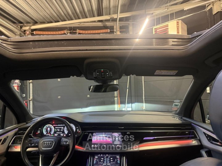 Audi Q7 55 TFSI 341 Tiptronic 8 Quattro S line / TOIT OUVRANT / CAMERA 360 / 57 000 KM / TVA RECUPERABLE - 29