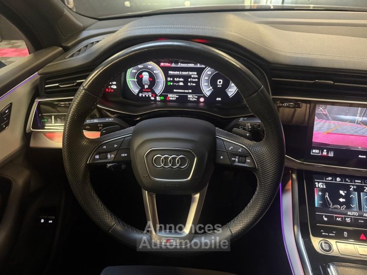 Audi Q7 55 TFSI 341 Tiptronic 8 Quattro S line / TOIT OUVRANT / CAMERA 360 / 57 000 KM / TVA RECUPERABLE - 30