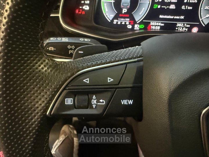 Audi Q7 55 TFSI 341 Tiptronic 8 Quattro S line / TOIT OUVRANT / CAMERA 360 / 57 000 KM / TVA RECUPERABLE - 31