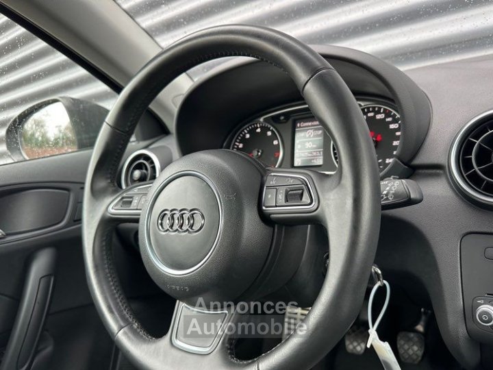 Audi A1 Sportback 14 TFSI 122CH 157500Km PACK ATTRACTION RÉGULATEUR DE VITESSE RADAR RECUL SIÈGES CHAUFFANTS GPS BLUETOOTH BVM6 - 8