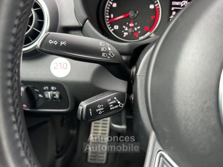 Audi A1 Sportback 14 TFSI 122CH 157500Km PACK ATTRACTION RÉGULATEUR DE VITESSE RADAR RECUL SIÈGES CHAUFFANTS GPS BLUETOOTH BVM6 - 10