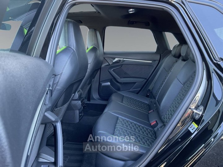 Audi RS3 Sportback 25 TFSI 400ch quattro S tronic 7 - 12