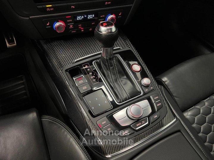 Audi RS6 Performance V8 40 TFSI 605 ch / Bose / TO / Matrix LED / Caméra 360 - 14