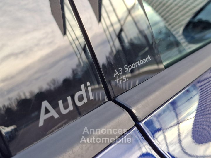 Audi A3 Sportback TFSI Mild Hybrid 116 S tronic 7 S line - 35