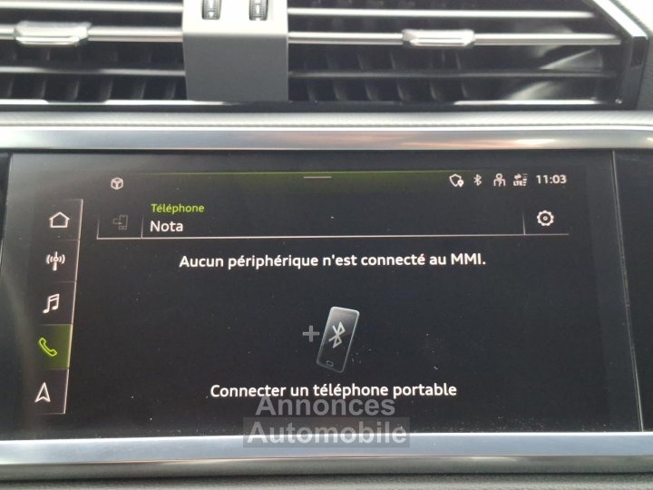 Audi Q3 Sportback 45 TFSIe 245 ch S tronic 6 Design - 13