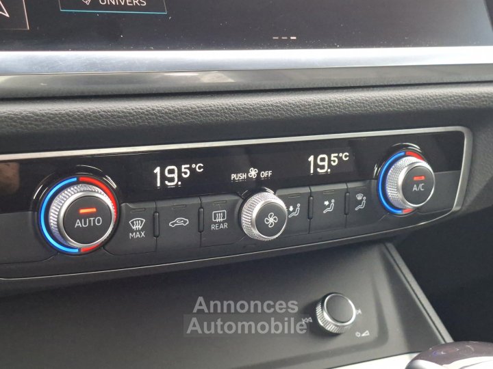 Audi Q3 Sportback 45 TFSIe 245 ch S tronic 6 Design - 23