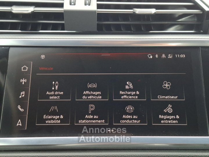 Audi Q3 Sportback 45 TFSIe 245 ch S tronic 6 Design - 25