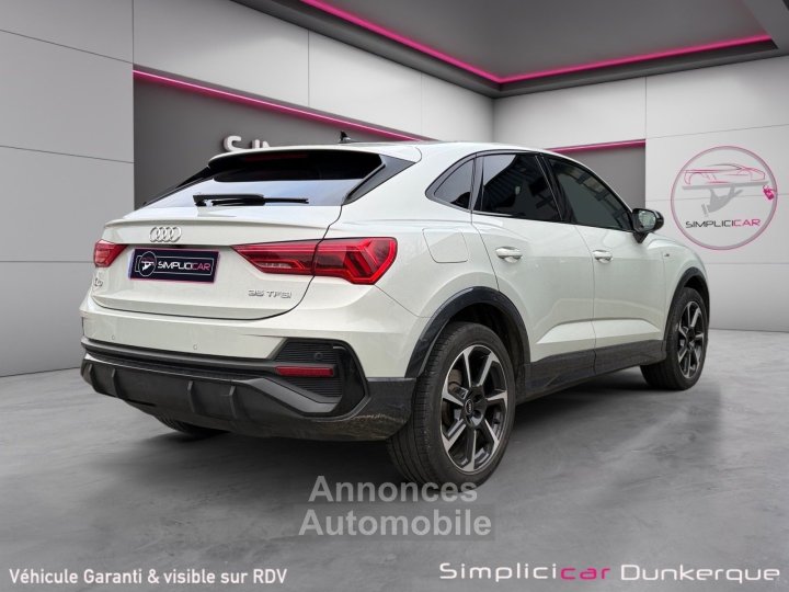 Audi Q3 Sportback 35 TFSI 150 ch S tronic 7 S Line Attelage Si&egrave;ges &eacute;lectriques Hayon &eacute;lectrique GARANTIE 12 MOIS - 10