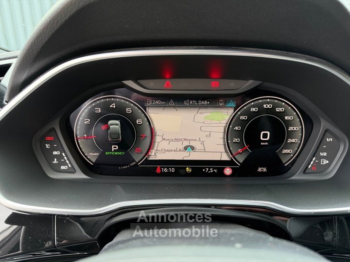 Audi Q3 Sportback 35 TFSI 150 ch S tronic 7 S Line Attelage Si&egrave;ges &eacute;lectriques Hayon &eacute;lectrique GARANTIE 12 MOIS - 13