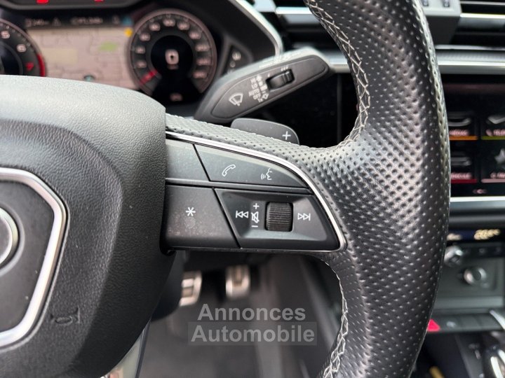 Audi Q3 Sportback 35 TFSI 150 ch S tronic 7 S Line Attelage Si&egrave;ges &eacute;lectriques Hayon &eacute;lectrique GARANTIE 12 MOIS - 16
