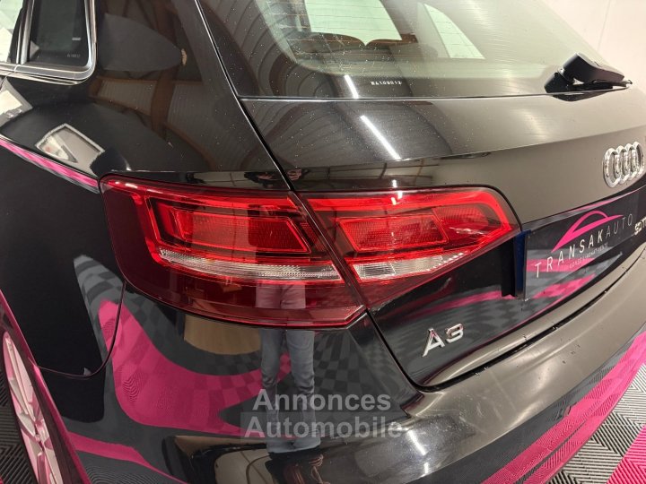 Audi A3 Sportback BUSINESS 30 TDI 116 Business line /SUIVI COMPLET/ CAM&Eacute;RA DE RECUL/ CARPLAY/ PHARES LED - 10