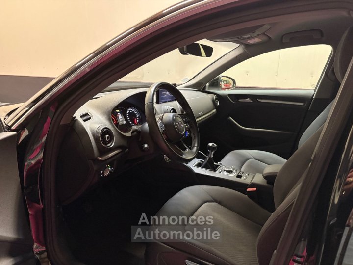 Audi A3 Sportback BUSINESS 30 TDI 116 Business line /SUIVI COMPLET/ CAM&Eacute;RA DE RECUL/ CARPLAY/ PHARES LED - 13