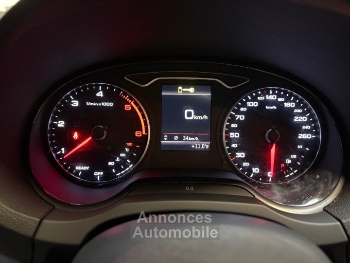 Audi A3 Sportback BUSINESS 30 TDI 116 Business line /SUIVI COMPLET/ CAM&Eacute;RA DE RECUL/ CARPLAY/ PHARES LED - 23