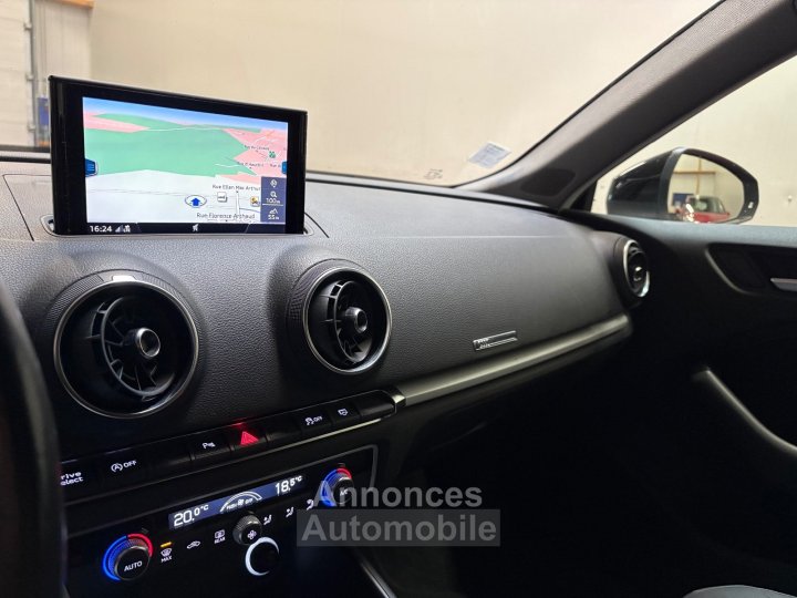 Audi A3 Sportback BUSINESS 30 TDI 116 Business line /SUIVI COMPLET/ CAM&Eacute;RA DE RECUL/ CARPLAY/ PHARES LED - 27