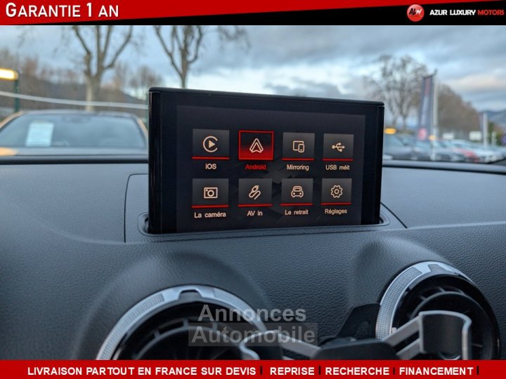 Audi S3 III 20 TFSI 300ch quattro S tronic 6 - 22