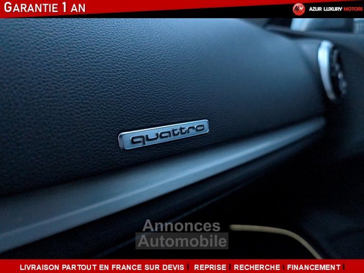 Audi S3 III 20 TFSI 300ch quattro S tronic 6 - 33