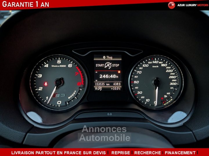 Audi S3 III 20 TFSI 300ch quattro S tronic 6 - 34